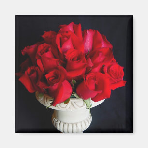 Aimant Roses rouges