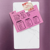 Aimant Roses rouges blanches Unique Moderne Joyeuse Fête 