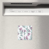 Aimant Roses violettes (In Situ (Lave-vaisselle))