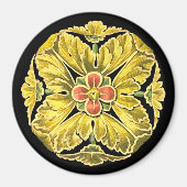 Aimant Rosette architecturale antique n° 3 (Devant)