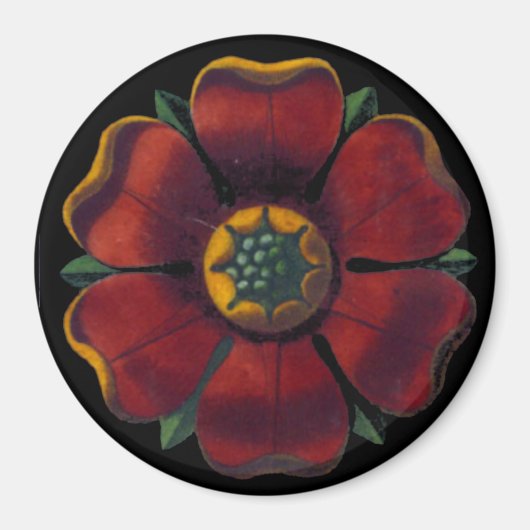 Aimant Rosette architecturale n° 1 (Devant)