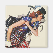 Aimant Rosie à la Secourt (Devant)