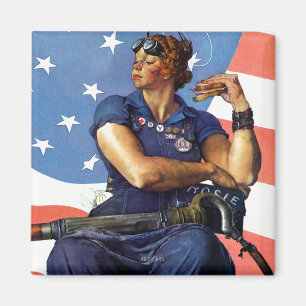 Aimant Rosie la riveteuse