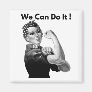 Aimant Rosie Le Riveter On Peut Le Faire