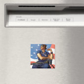 Aimant Rosie the Riveter (In Situ (Lave-vaisselle))