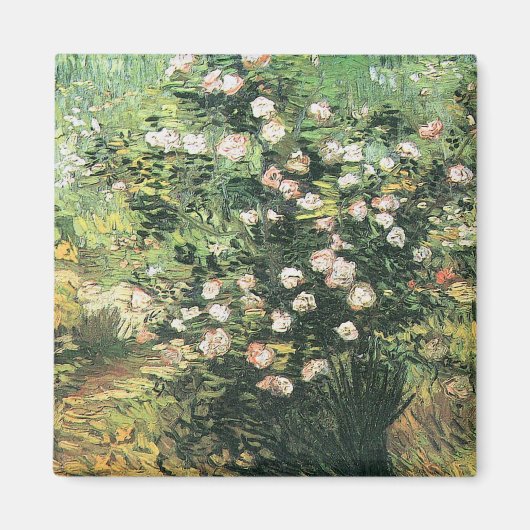 Aimant Rosier en fleurs par Vincent van Gogh (Devant)