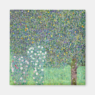 Aimant Rosiers Sous Les Arbres, Gustav Klimt