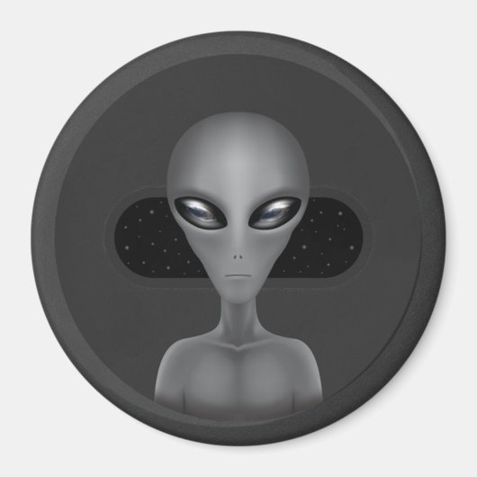 Aimant Roswell Alien (Magnet) (Devant)