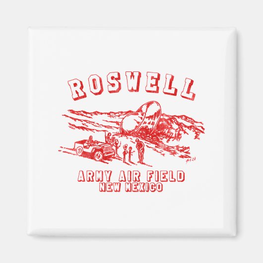 Aimant Roswell Army Air Field New Mexico _1 (Devant)