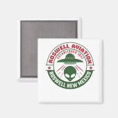 Aimant Roswell Aviation Fondée en 1947 (Recto/Verso)