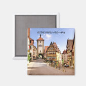 AIMANT ROTHENBURG ALLEMAGNE (Recto/Verso)