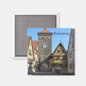 Aimant Rothenburg, Allemagne (Recto/Verso)