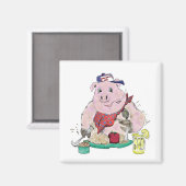 Aimant Rôti de porc (Recto/Verso)
