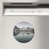 Aimant Rottach-Egern au Tegernsee, Bavière en hiver (In Situ (Lave-vaisselle))