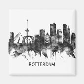 Aimant Rotterdam Pays-Bas Skyline (Devant)