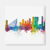 Aimant Rotterdam The Pays-Bas Skyline (Devant)