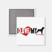 Aimant Rottweiler (Recto/Verso)