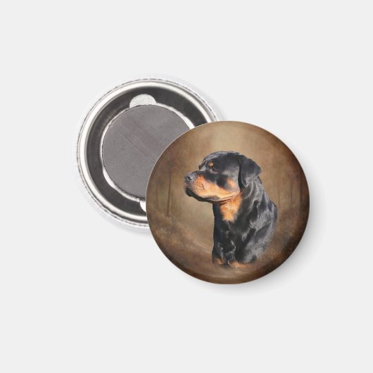 Aimant Rottweiler (Recto/Verso)