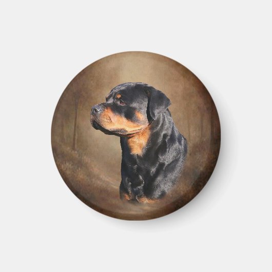 Aimant Rottweiler (Devant)