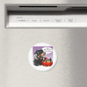 Aimant Rottweiler Halloween Candy (In Situ (Lave-vaisselle))
