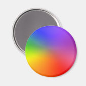 Aimant Roue couleur : couleurs Abstraites (Recto/Verso)