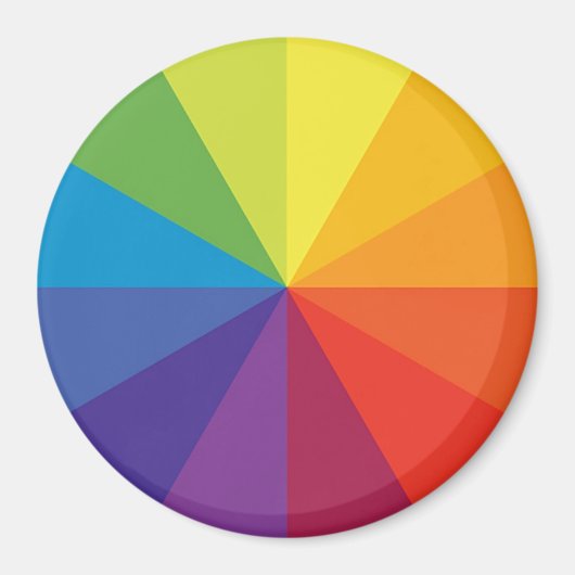 AIMANT ROUE DE COULEUR (Devant)