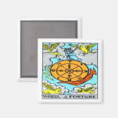 Aimant Roue de Fortune (Recto/Verso)