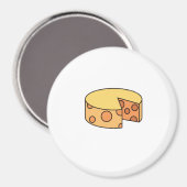Aimant roue de fromage (Recto/Verso)