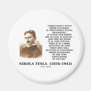 Aimant Roue De La Nature Citation D'Énergie Cinétique