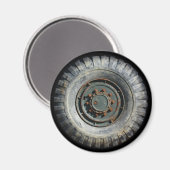 Aimant Roue de service lourd (Recto/Verso)