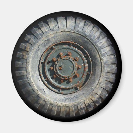 Aimant Roue de service lourd (Devant)