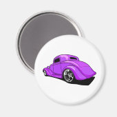 Aimant Roue pourpre (Recto/Verso)