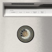 Aimant Roue Sun et Moon Pagan (In Situ (Lave-vaisselle))