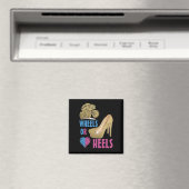 Aimant Roues ou talons votre maman aime vous Genre Révéle (In Situ (Lave-vaisselle))