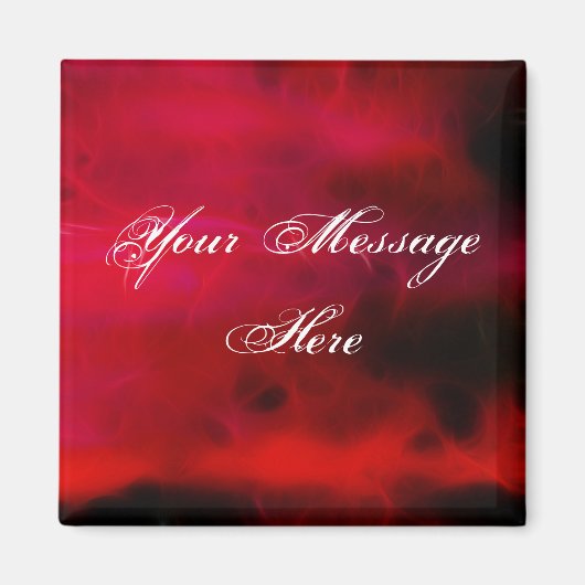 Aimant rouge (Devant)