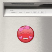 Aimant Rouge adoré (In Situ (Lave-vaisselle))