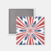 Aimant rouge, blanc et bleu (Recto/Verso)