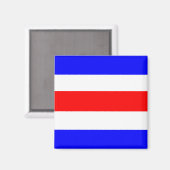 Aimant Rouge bleu Charlie (Recto/Verso)