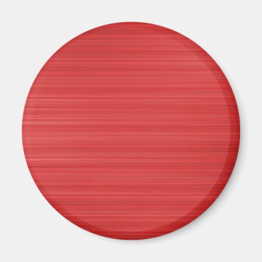 Aimant Rouge brossé (Devant)