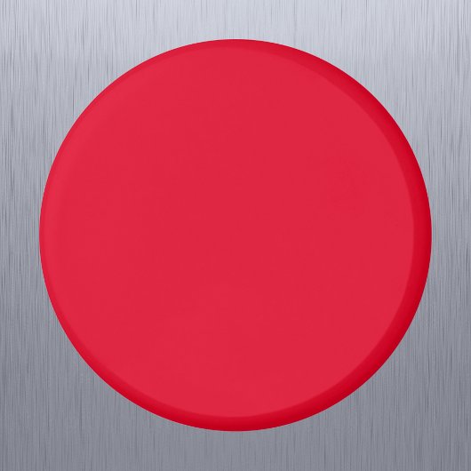Aimant Rouge Cadmium Couleur Uni