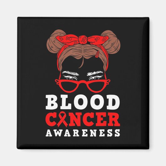 Aimant Rouge Ruban Femme Messager Cheveux Sang Sensibilis (Devant)