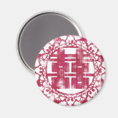Aimant Rouge Shuan Xi (Recto/Verso)