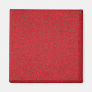 Aimant Rouge Texturé – Dessin Carré Personnalisé