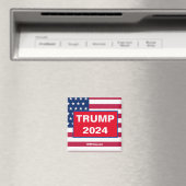 aimant rouge TRUMP 2024 (In Situ (Lave-vaisselle))