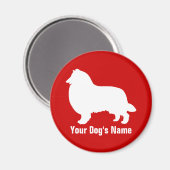 Aimant Rough Collie フ ・ avis リ (Recto/Verso)