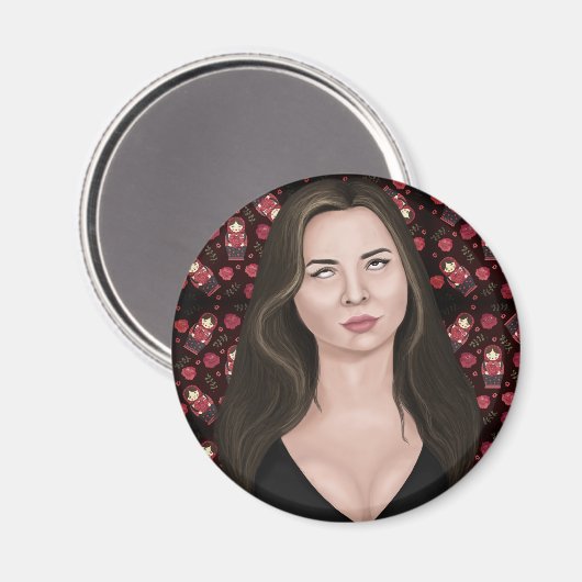 Aimant Rouleau des yeux (Recto/Verso)