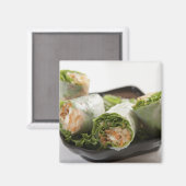 Aimant Rouleaux de printemps aux légumes (Recto/Verso)