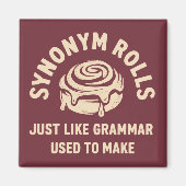 Aimant Rouleaux de synonymes comme la grammaire utilisée (Devant)