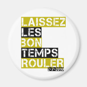 Aimant Rouler de temps de fève de les de Laissez