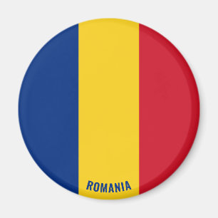 Aimant Roumanie Drapeau charmant patriotique